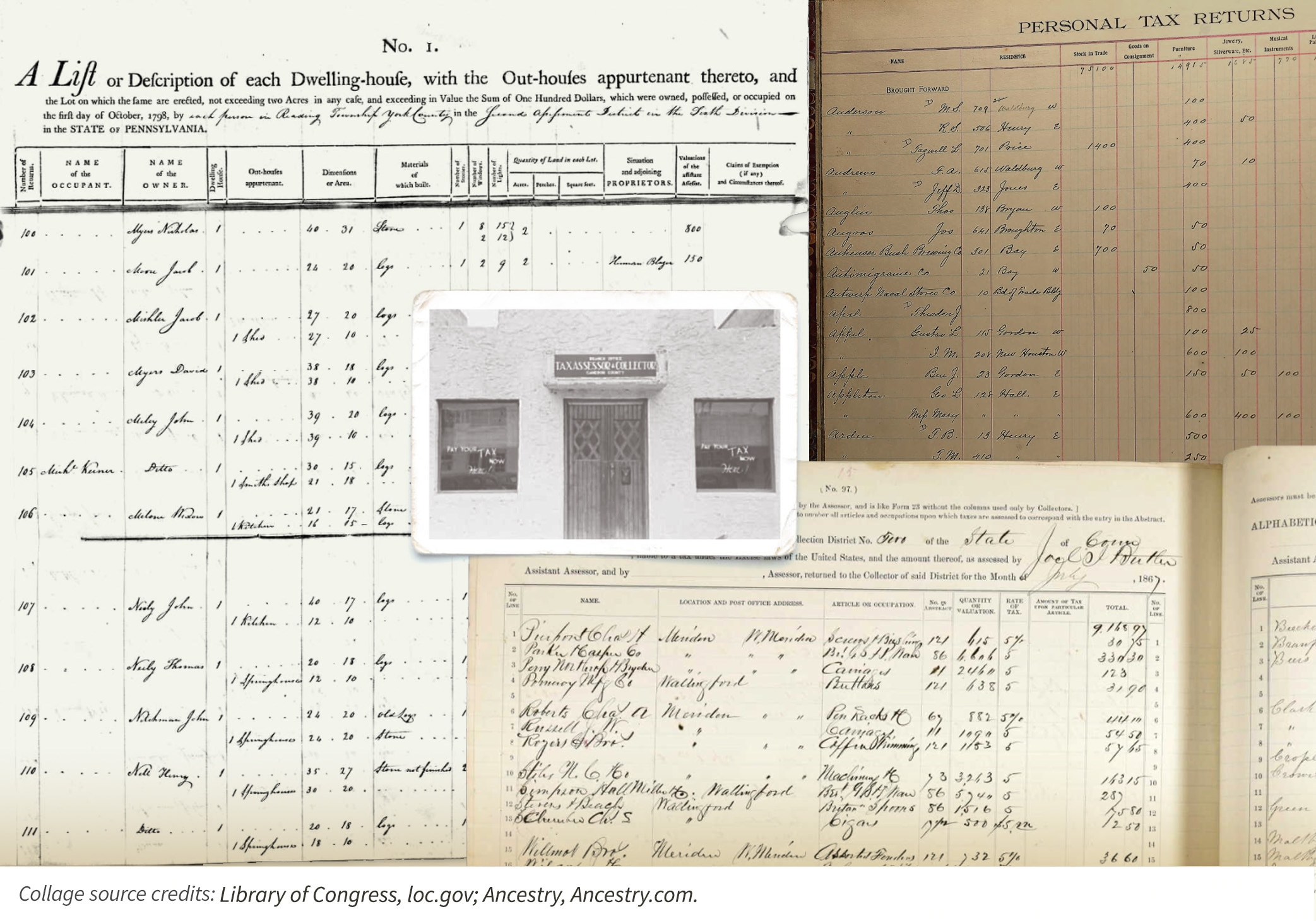 Historical Tax Records